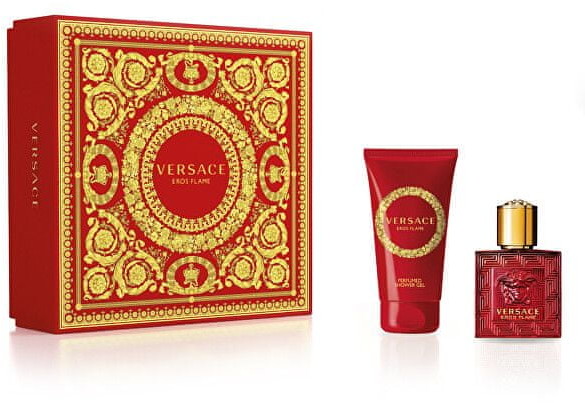 Versace Eros Flame woda perfumowana 30 ml + żel pod prysznic 50 ml