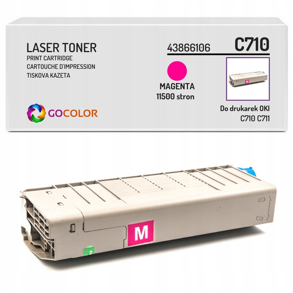 Fabrycznie nowy toner do Oki C711cdtn 43866106 M