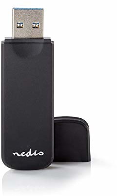 NEDIS Nedis czytnik kart dysków Array USB 3.0 5 Gb CRDRU3100BK