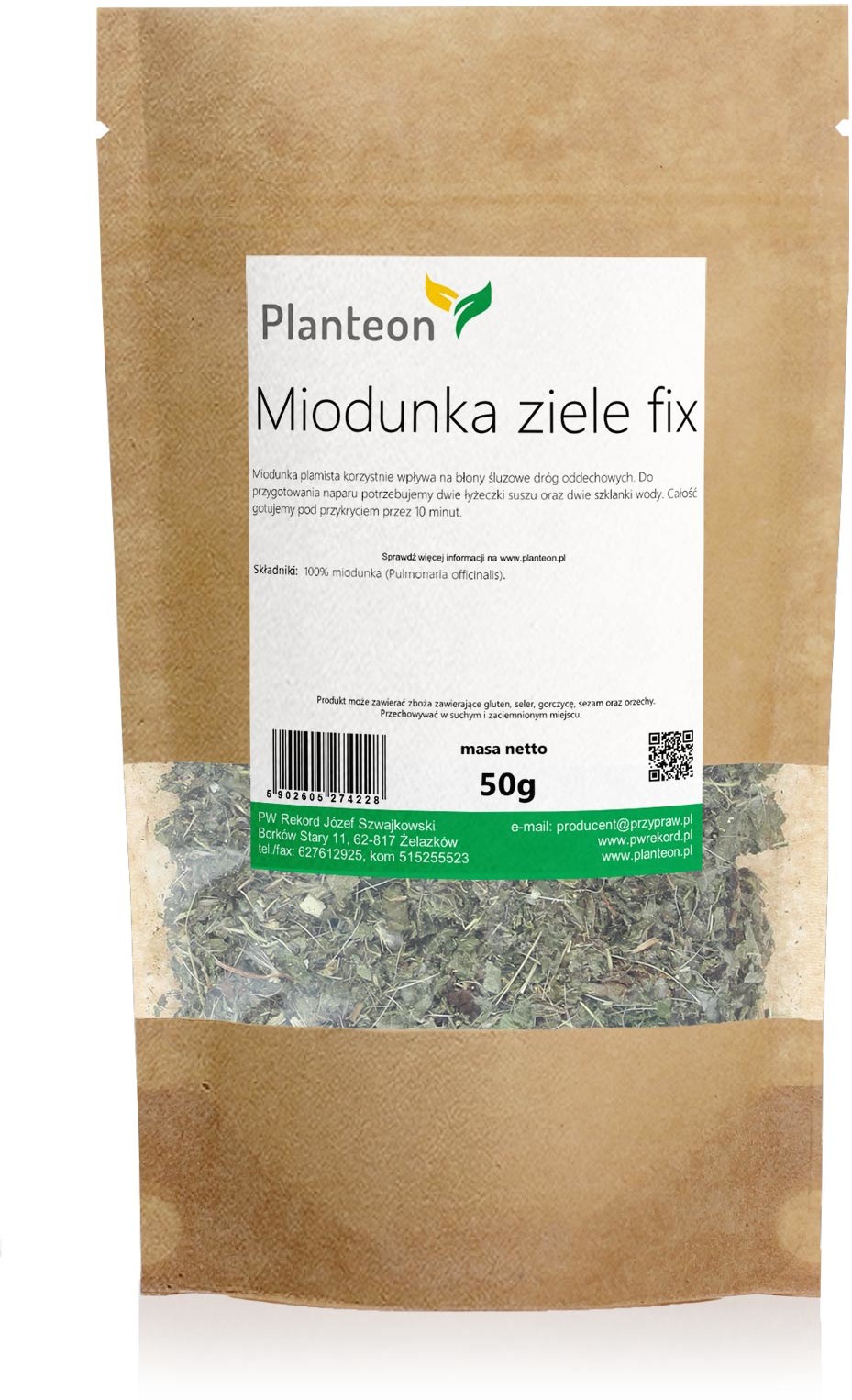 Planteon Miodunka ziele cięte 50g 2-0581-01-3