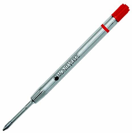 Parker Monteverde Compatible Monteverde 'Fine Point Capless' wkład żelowy do długopisów kulkowych czerwony (2 szt.) P422BB