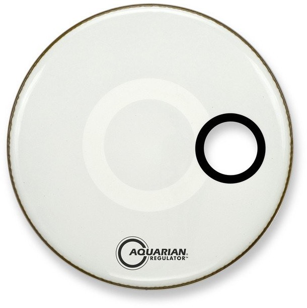 AQUARIAN Regulator 18" White Resonant z otworem