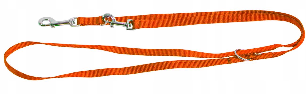 Kerbl Smycz Regulowana Pomarańcz 2/200cm 82073