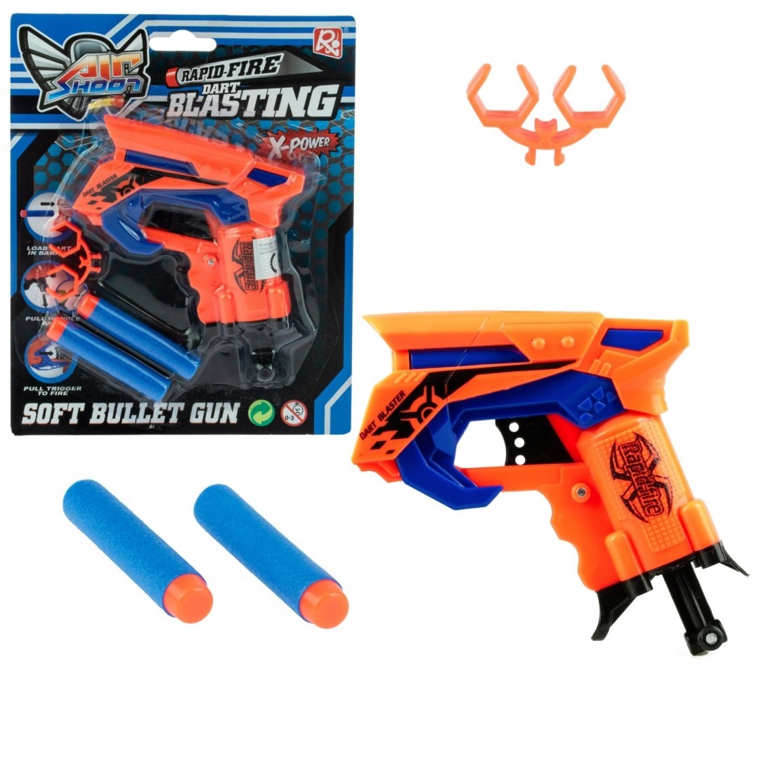 Hasbro Pistolet Wyrzutnia Na Strzałki Typu