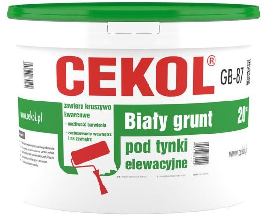 Cekol Grunt pod tynk GB-87 wiadro