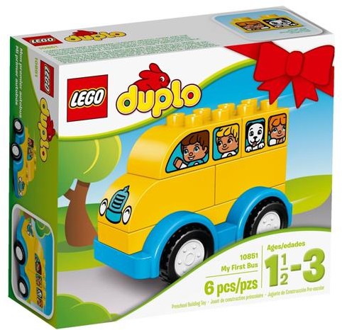 LEGO Duplo Mój pierwszy autobus 10851