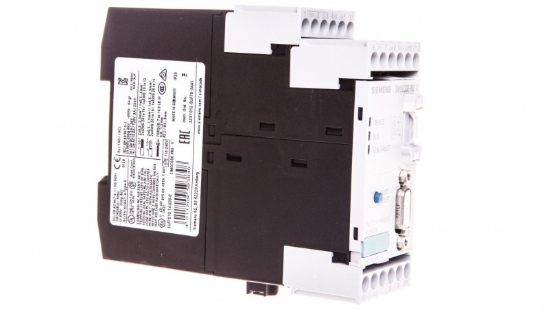 Siemens Elektroniczny moduł zabezpieczający silnik 4we3wy 110-240V ACDC PROFIBUS RS485 rozszerzeniowy 3UF7010-1AU00-0 3UF7010-1AU00-0