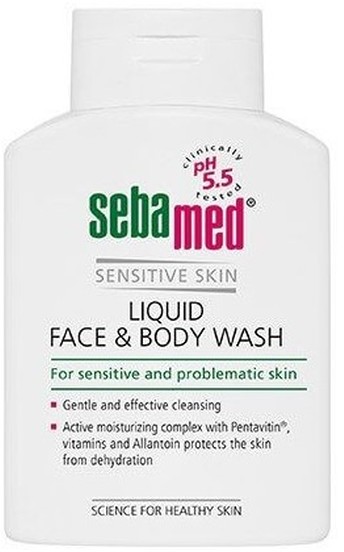 Фото - Шампунь Sebamed Sensitive Skin Face & Body Wash mydło w płynie 300 ml dla kobiet 