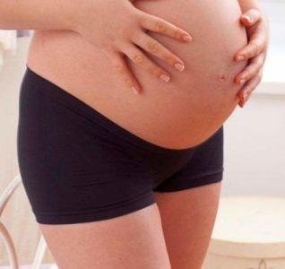 Medela Medela Majtki dla kobiet w ciąży czarne XL Bezszwowe majtki bokserki z mikrofibry