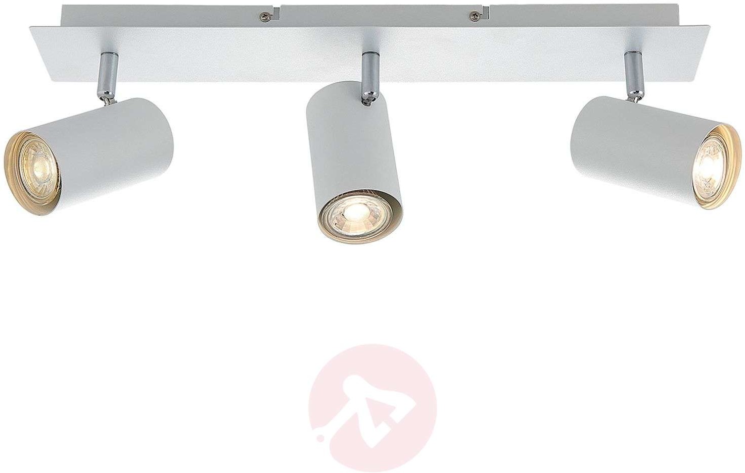 Lindby Joffrey spot sufitowy, 3-punktowy, biały