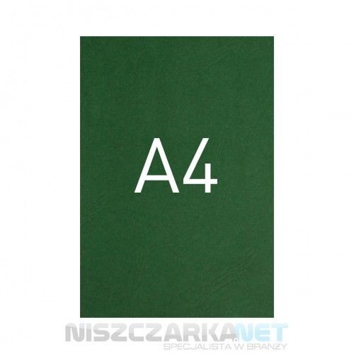 Opus Okładka kartonowa o fakturze skóry - O.UNIVERSAL - 297 x 210 mm (A4) - 100 arkuszy - zielony