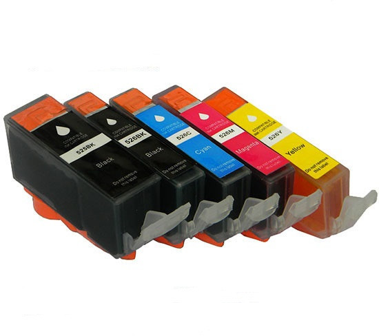 Canon Canon CLI-526 Bk, C,M,Y + PGI-525Bk multipack tusz zamiennik