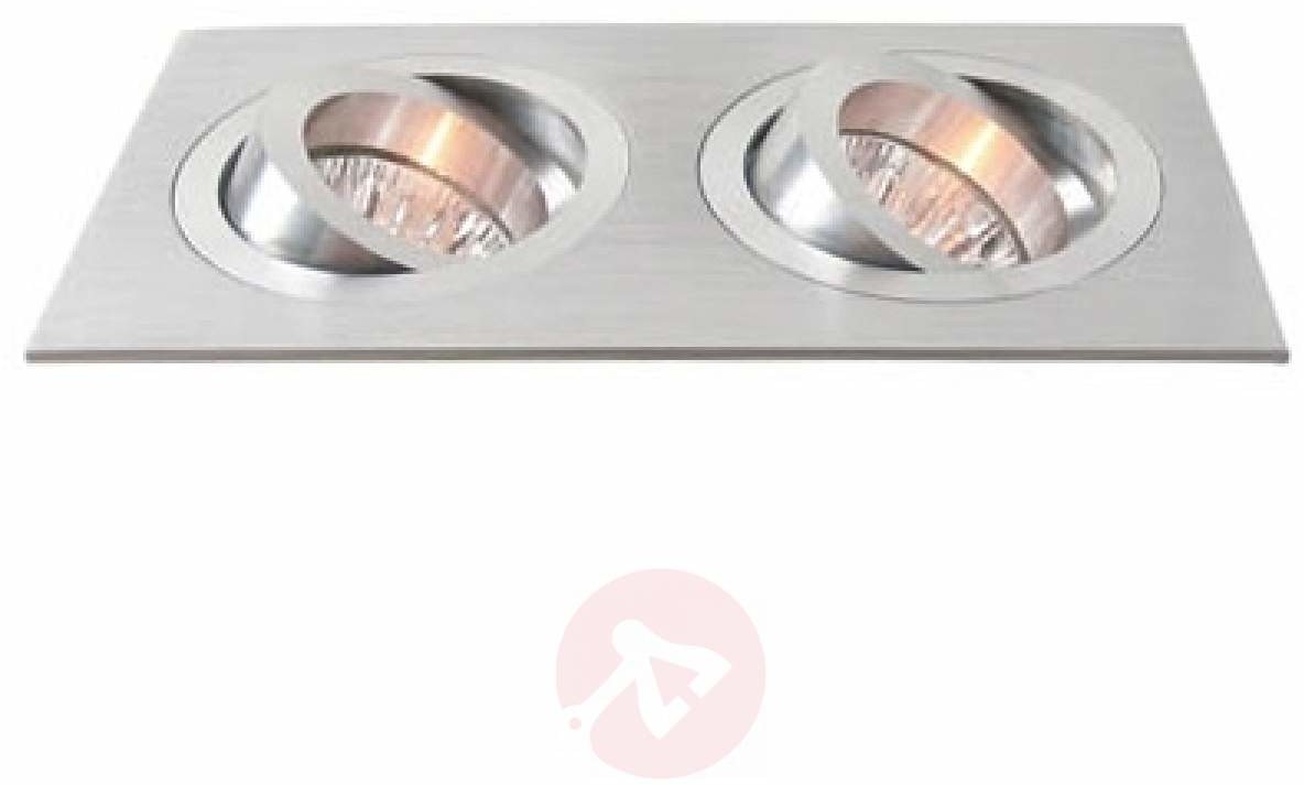 Deko-Light Deko-Light 2-punktowy wychylny pierścień wpuszczany Aluminium