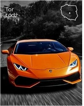Jazda za kierownicą Lamborghini Huracan  Tor Łódź P0007280