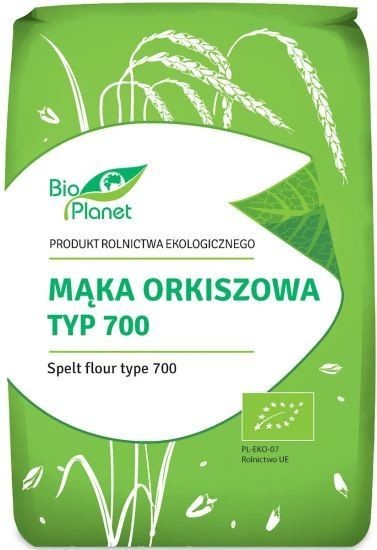 BIO Planet Mąka Orkiszowa Typ 700 1kg EKO