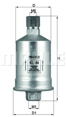Mahle FILTR PALIWA KNECHT KL 94 ALFA/FIAT/LANCIA KL 94