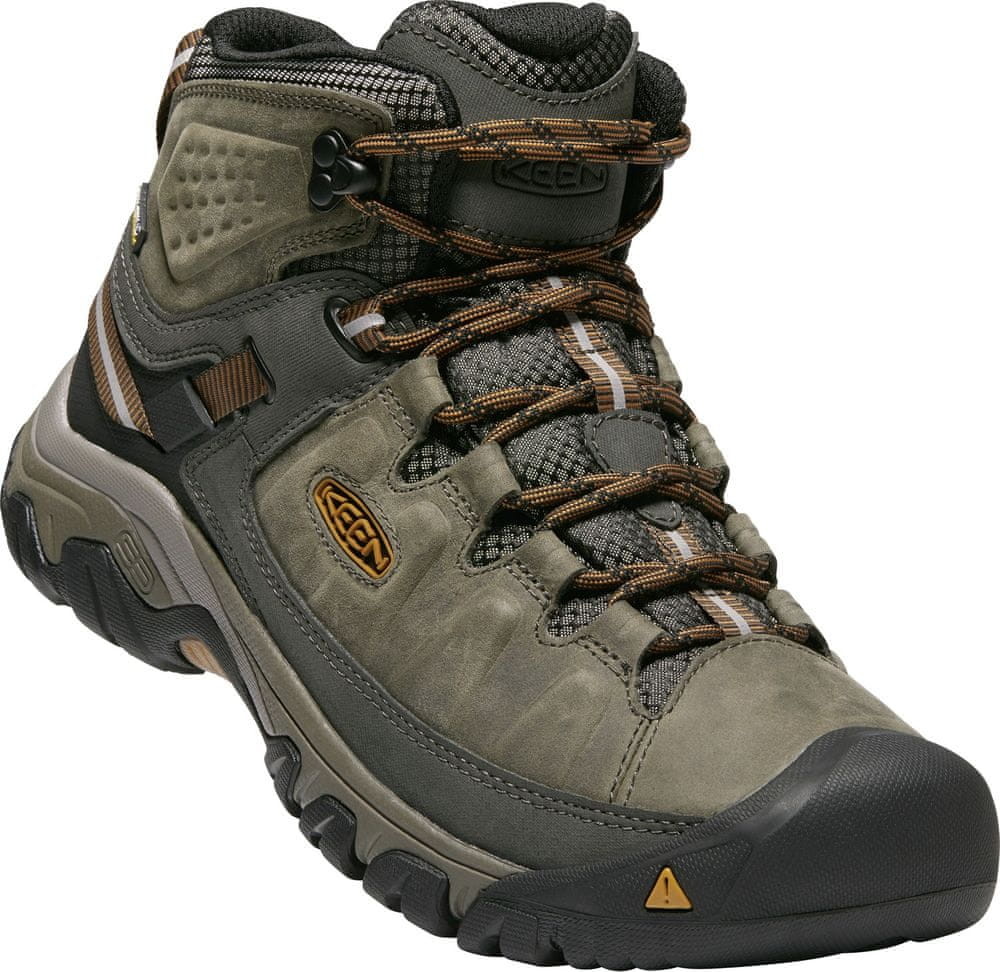 Keen buty trekingowe męskie Targhee Iii Mid Wp M Black Olive/Golden Brown 44,5