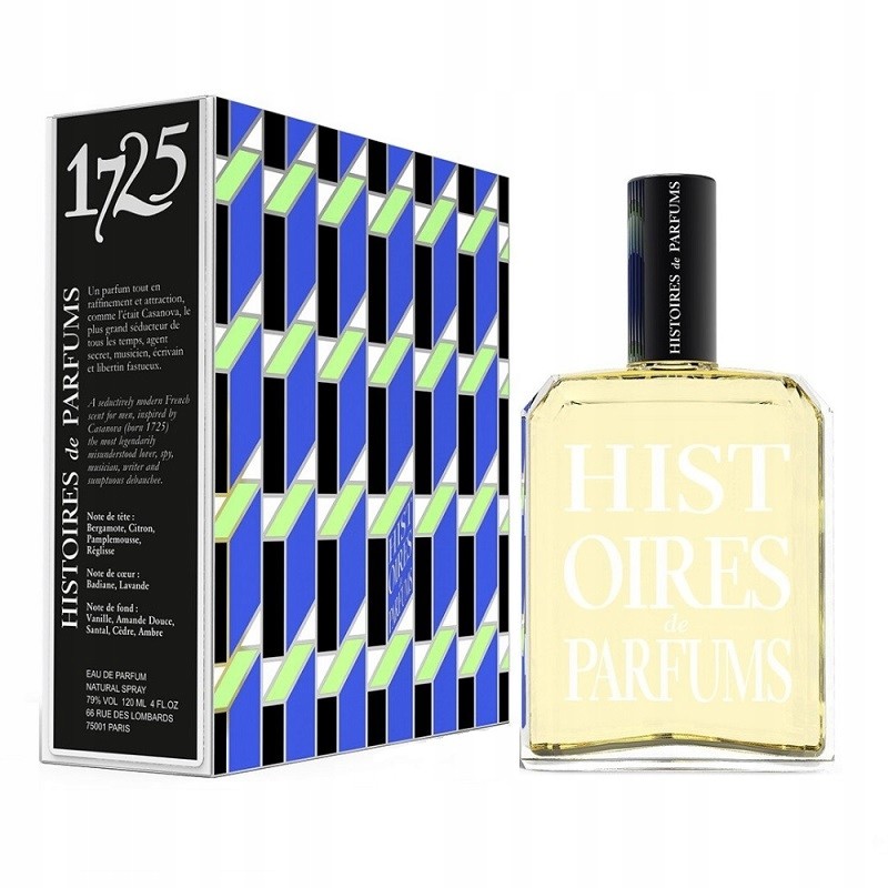 Фото - Чоловічі парфуми Histoires de Parfums Characters 1725 woda perfumowana 120 ml dla mężczyzn 