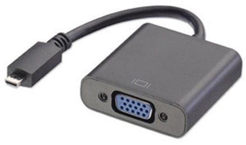 Lindy Kabel microHDMI VGA Czarny 38193