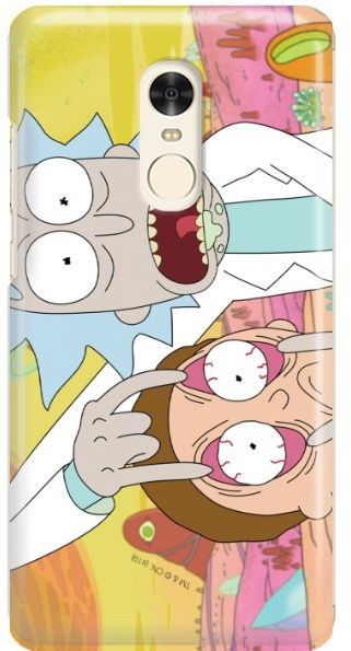 Xiaomi ETUI NA TELEFON XIAOMI REDMI NOTE 4 RICK I MORTY ST_RIM-2020-1-107 17871