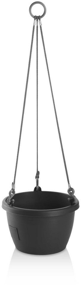 Blumfeldt Gardenico samonawadniająca do zawieszenia Marina antracyt, śr. 25 cm