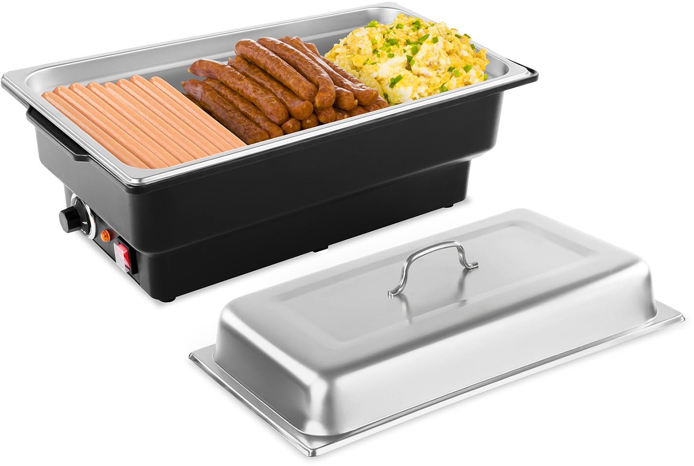 Royal Catering Podgrzewacz do potraw RCCD-1/1-100-KS-E 900W 100mm RCCD-1/1-100-KS-E RCCD-1/1-100-KS-E