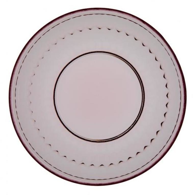Villeroy & Boch Boston Szklany talerzyk deserowy, różowy 11-7309-0824