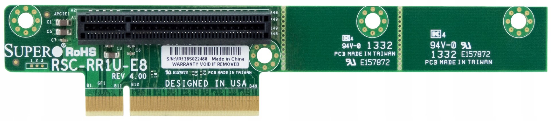SuperMicro RSC-RR1U-E8 Pci-e Riser