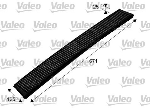 VALEO Filtr kabinowy 698750