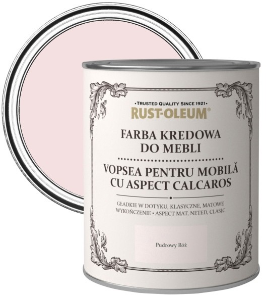 Rust-Oleum Farba kredowa do mebli Rust-Oleum pudrowy róż 0 75 l R0070019G5