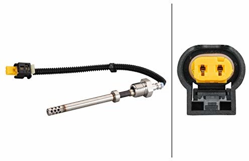 HELLA Czujnik 6PU 230 040-711, prędkość obrotowa koła - 2-biegunowy - z przodu - z uchwytem 6PU 230 040-711