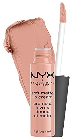 NYX PROFESSIONAL MAKEUP Professional Makeup Pomadka do ust, Soft Matte Lip Cream, kremowe i matowe wykończenie, wysoka pigmentacja, długotrwały odcień: Cairo