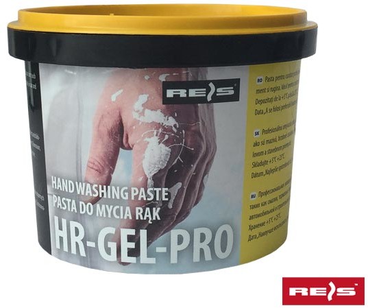 R.E.I.S. HR-GEL-PRO 500 G - pasta do usuwania mocnych zabrudzeń - produkowana na bazie łagodnych substancje myjących - 500g.