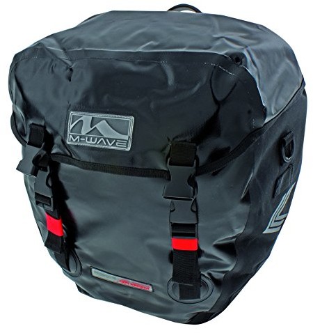 M-Wave torba na bagażnik Montreal, Black, 2 X 20 L 122722