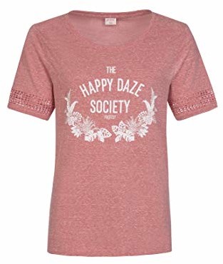 Protest Protest Damski T-shirt Nubia czerwony sienna XS 1610491