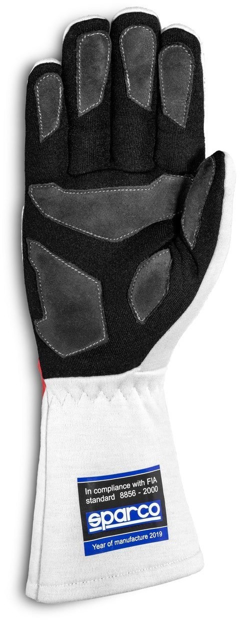 Sparco Rękawice rajdowe LAND CLASSIC MY20 białe (homologacja FIA) 00135809ECRS