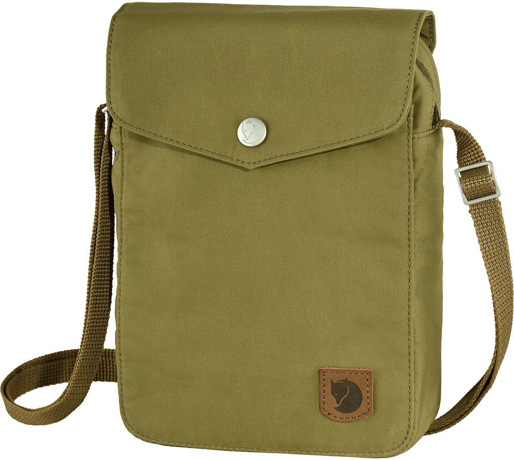 Fjallraven Wodoodporna saszetka na ramię Fjallraven Greenland Pocket - foliage green 23156-631