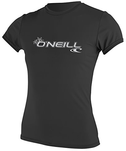 ONEILL wetsuits damski WMS Basic Skins S/S TEE Rash Vest, czarny, l 3547-002-L