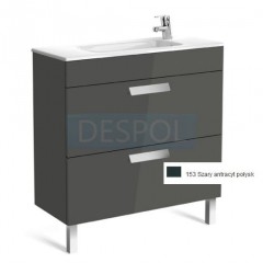 Roca A855907153 - - DEBBA Zestaw łazienkowy Unik Compacto 800 mm z 2 Szufladami