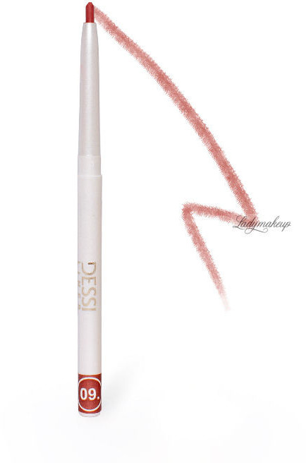 DESSI - Lip Liner - Wodoodporna konturówka do ust - 0,25 g - 09