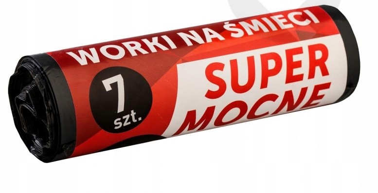 Worki Na Śmieci 120 Litrów / 7 szt.