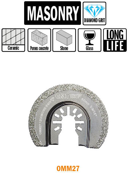 CMT BRZESZCZOT OSCYLACYJNY 65x2MM UCHWYT UNIWERSALNY OMM27-X1 omm27) OMM27-X1