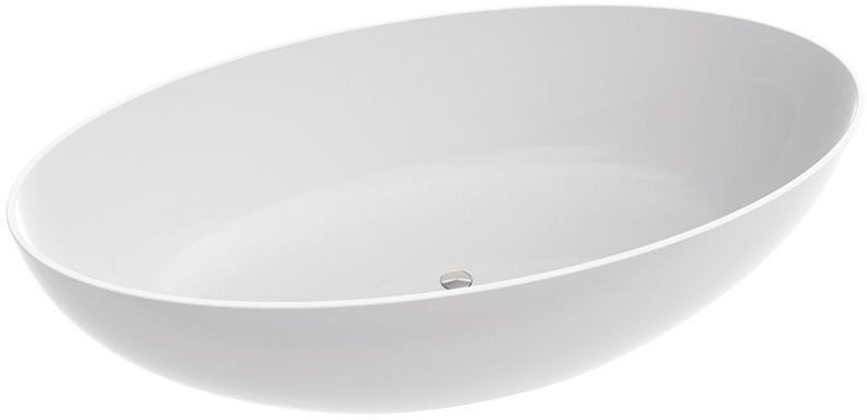 Marmorin Beca Wanna wolnostojąca 220x120 cm biały połysk PW540012200