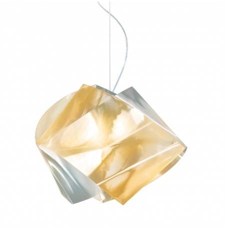 Slamp Lampa wisząca GEMMY PRISMA GOLD GEM04SOS0000LCY__