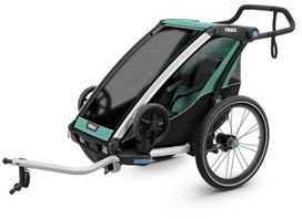 Thule Przyczepka rowerowa dla dziecka Chariot Lite 1 Morski + Czarny 16