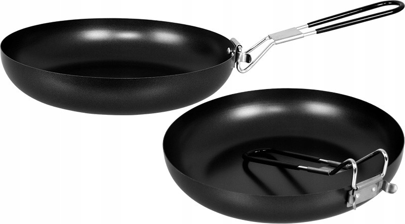 Mt Patelnia Turystyczna Ze Składanym Uchwytem Stal