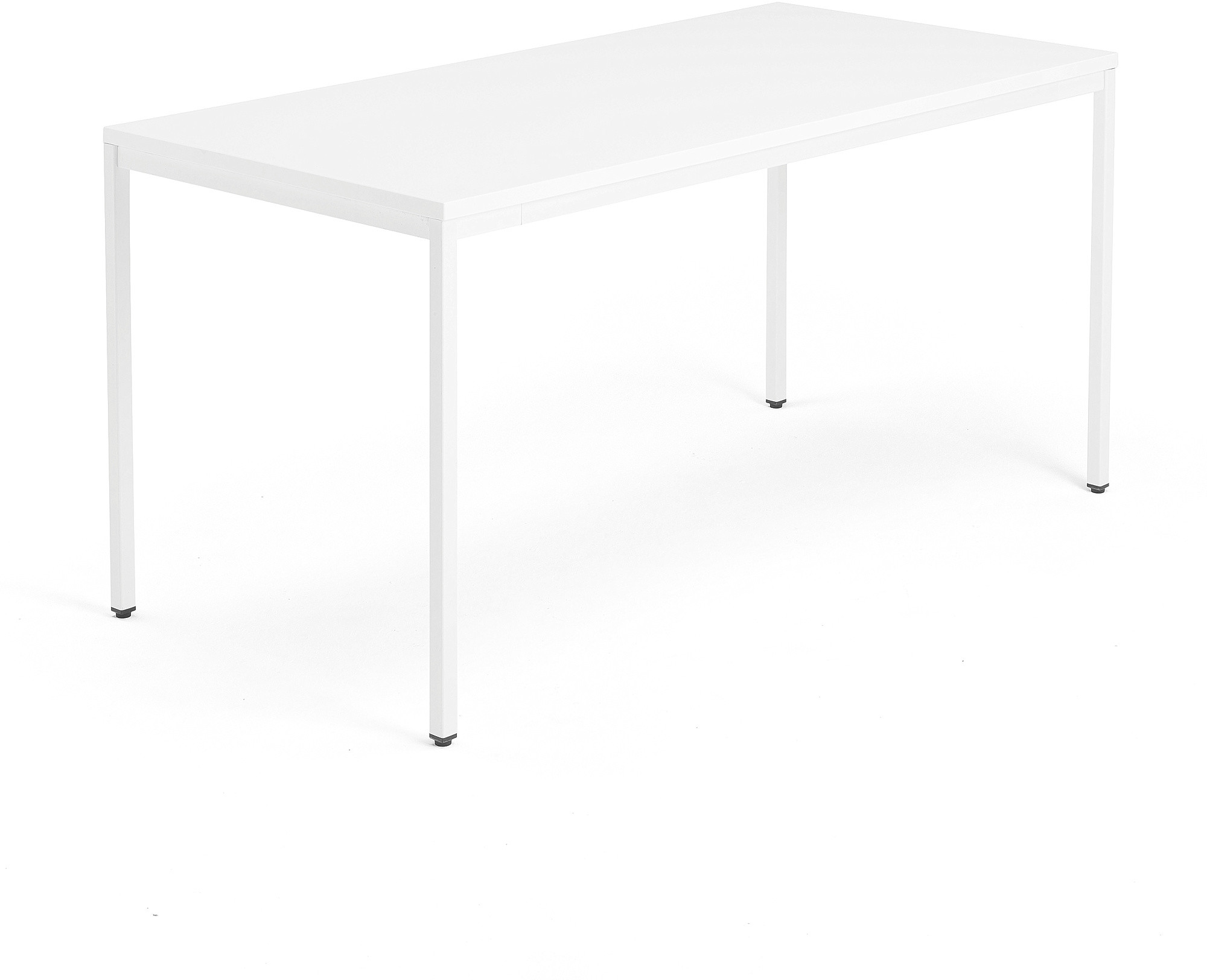 AJ Stół MODULUS 1600x800 mm biała rama biały 1613533