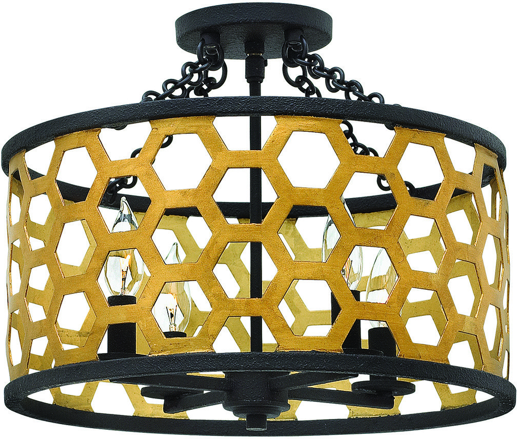 Hinkley Lighting FELIX HK/FELIX/SF plafon sufitowy 4x60W/E14 ELSHK/FELIX/SF