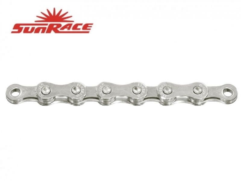 SUNRACE łańcuch CN11A 11k 116cl srebro