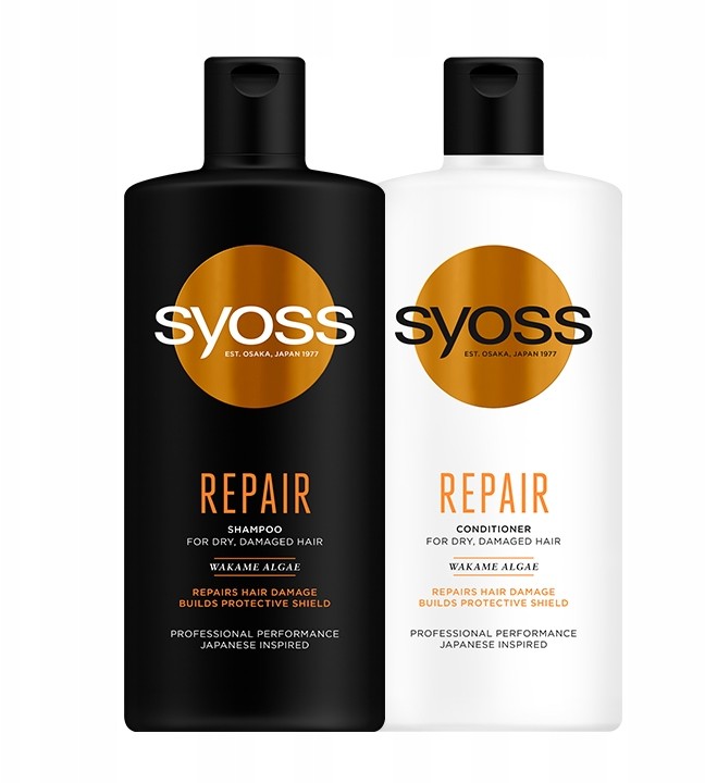 Syoss Repair Szampon Odżywka do włosów Suchych